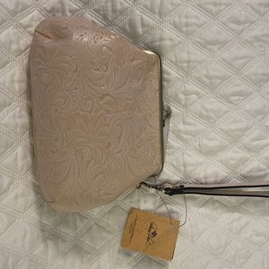 Patricia Nash small clutch with wristlet.